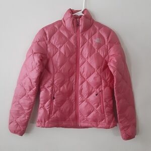 The North‎ Face 600 Down filled puffer winter jacket,coral pink